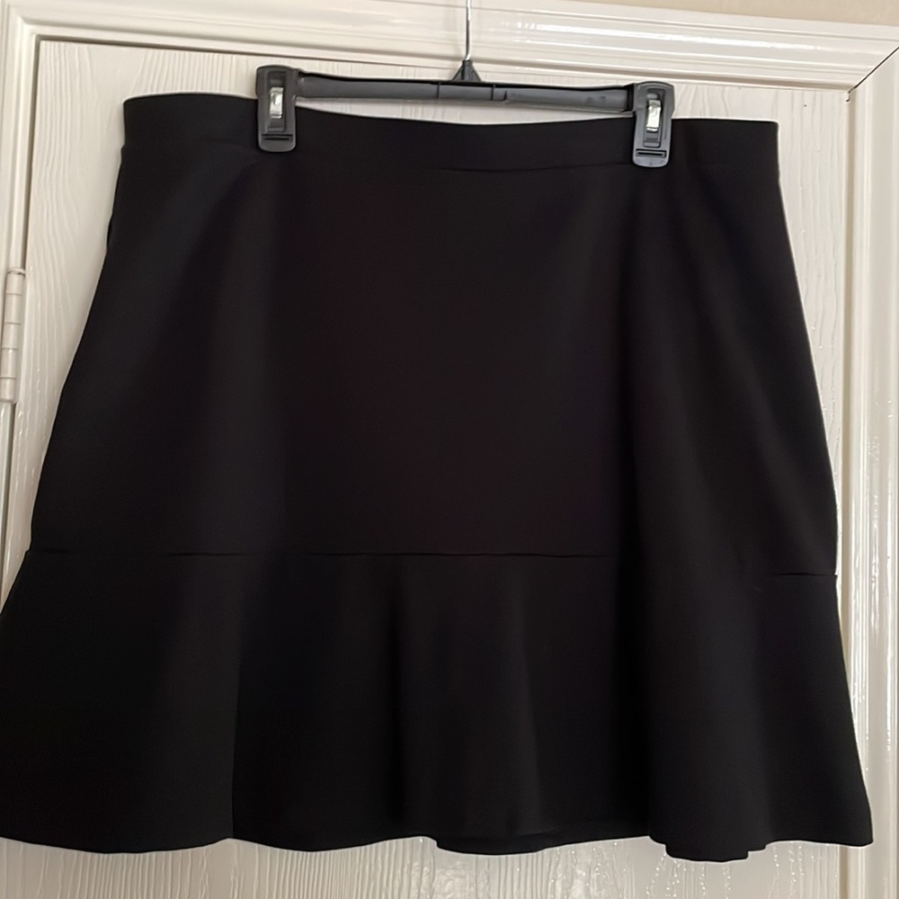 Loft, Fitted Skirt With Ruffle Detail, 16